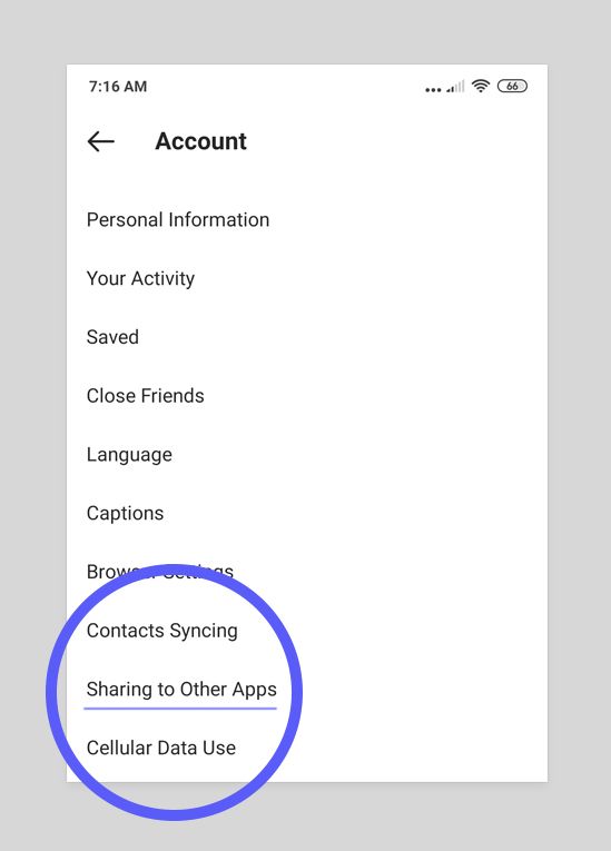 How To Unlink Facebook From Instagram — "Sharing to Other apps"